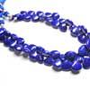 Natural Cobalt Blue Lapis Lazuli Smooth Heart Beads Strand You will get 27 Beads @4 Inches. Bead sizes from 7mm to 11mm.  IN/C/S 